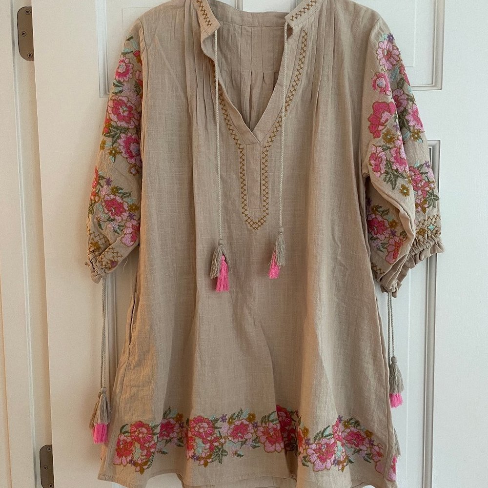 Tunic coverup dress